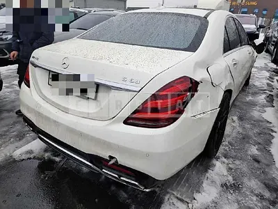 Photo 1 of 45: 2018 Mercedes-Benz AMG S63 4Matic + L, VIN WDDUG8JB0JA392586 — Korean insurance auction
