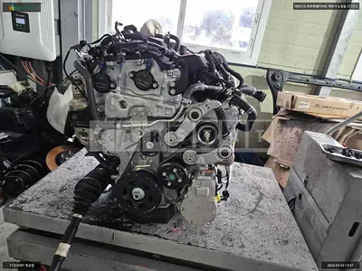 Photo 1 of 1: 2023 Kia Engine Sorento Hybrid Engine Single Item, VIN KNARH81GDRA229299 — Korean insurance auction
