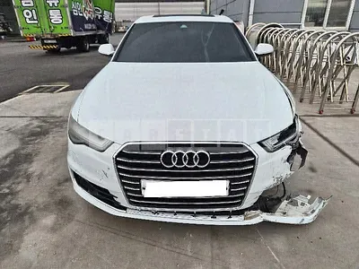 Photo 1 of 14: 2015 Audi A6 40 TDI quattro, VIN WAUZZZ4G8GN070865 — Korean insurance auction
