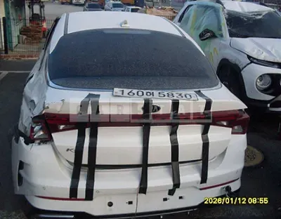Photo 1 of 26: 2021 Kia K5, VIN KNAG141ABMA141807 — Korean insurance auction