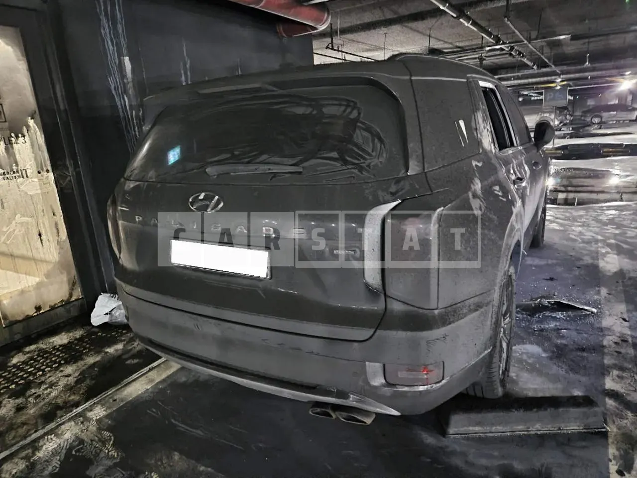 Photo 2 of 4: 2019 Hyundai Palisade, VIN KMHR381ADLU083911 — Korean insurance auction