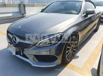 Photo 1 of 45: 2017 Mercedes-Benz C200 Cabriolet, VIN WDDWK4CB6HF536815 — Korean insurance auction