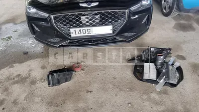 Photo 1 of 28: 2019 Genesis G70, VIN KMTG541EDLU060769 — Korean insurance auction