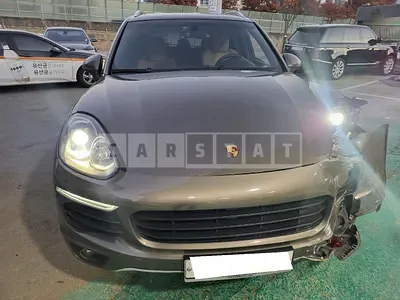 Photo 1 of 18: 2016 Porsche Cayenne Diesel, VIN WP1AF292XGLA44484 — Korean insurance auction