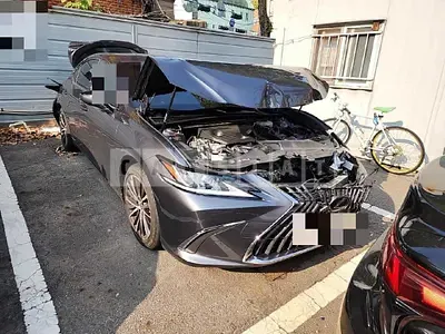 Photo 1 of 23: 2021 Lexus ES300h, VIN JTHBA1C11N2007419 — Korean insurance auction