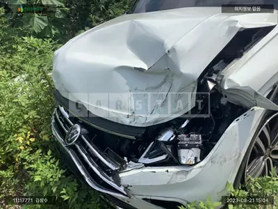 Photo 1 of 10: 2021 Volkswagen Tiguan 2.0 TDI, VIN WVGZZZ5NZMW557235 — Korean insurance auction