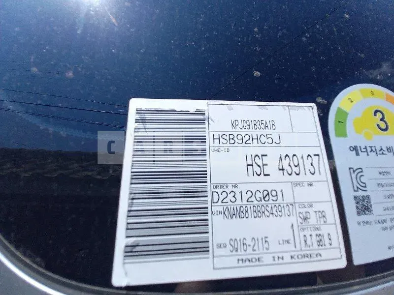 Photo 2 of 38: 2024 Kia Carnivals, VIN KNANB81BBRS439137 — Korean insurance auction