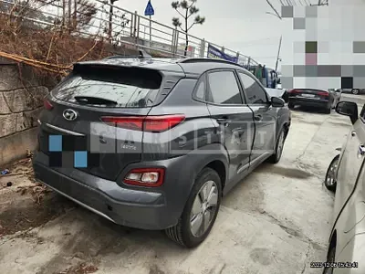 Photo 1 of 19: 2019 Hyundai Kona Electric, VIN KMHK381GFKU060030 — Korean insurance auction