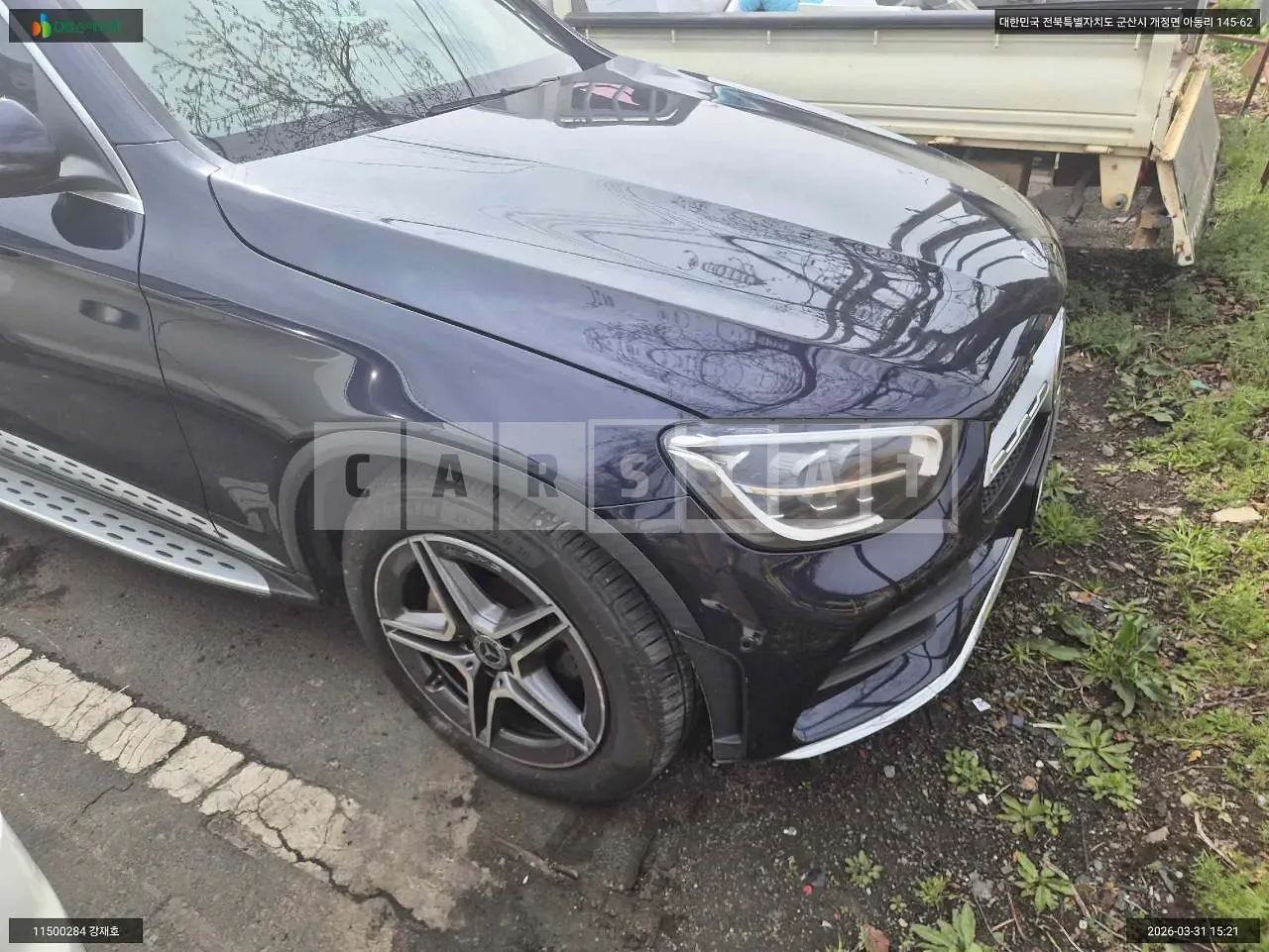 Photo 2 of 15: 2022 Mercedes-Benz GLC 300e, VIN W1N0G5DB4NG090801 — Korean insurance auction