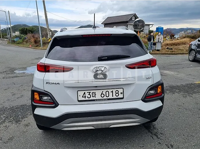 Photo 2 of 5: 2018 Hyundai Kona, VIN KMHK5816GJU060843 — Korean insurance auction