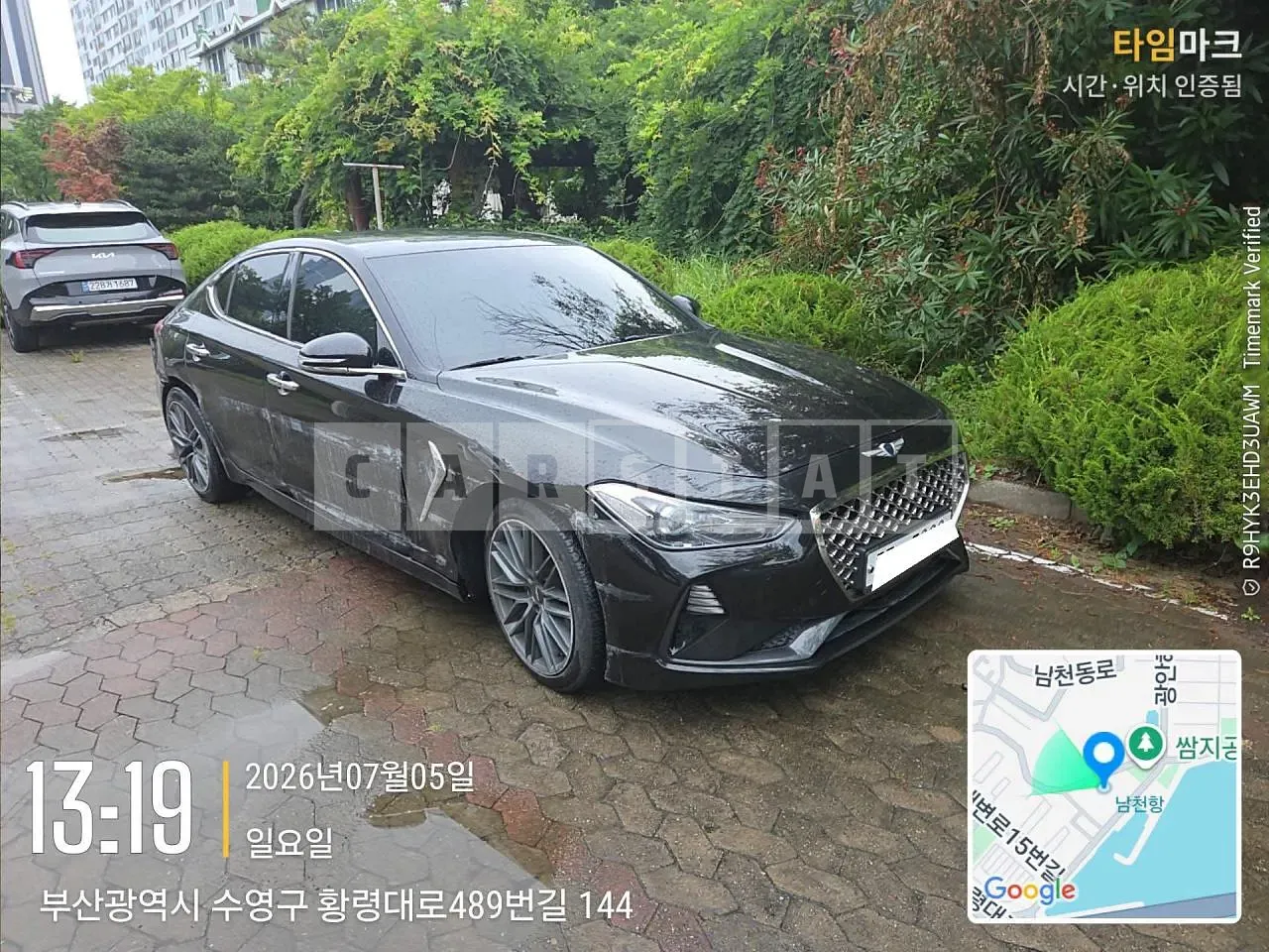 Photo 2 of 16: 2018 Genesis G70, VIN KMTG341ABJU012434 — Korean insurance auction