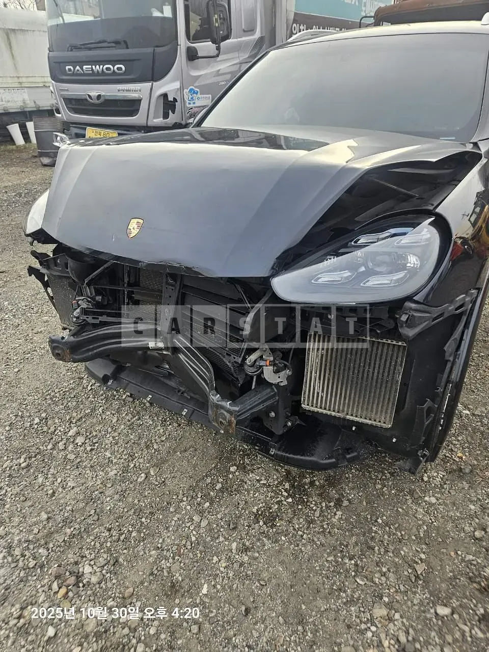 Photo 2 of 18: 2016 Porsche Cayenne Diesel, VIN WP1AF2927GLA44698 — Korean insurance auction