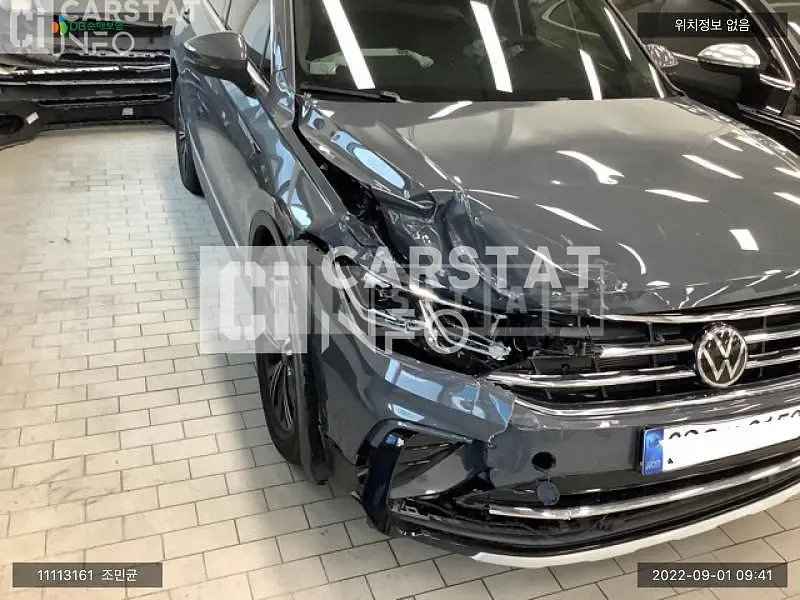 Photo 2 of 14: 2022 Volkswagen Tiguan 2.0TDI, VIN WVGZZZ5NZNW008690 — Korean insurance auction