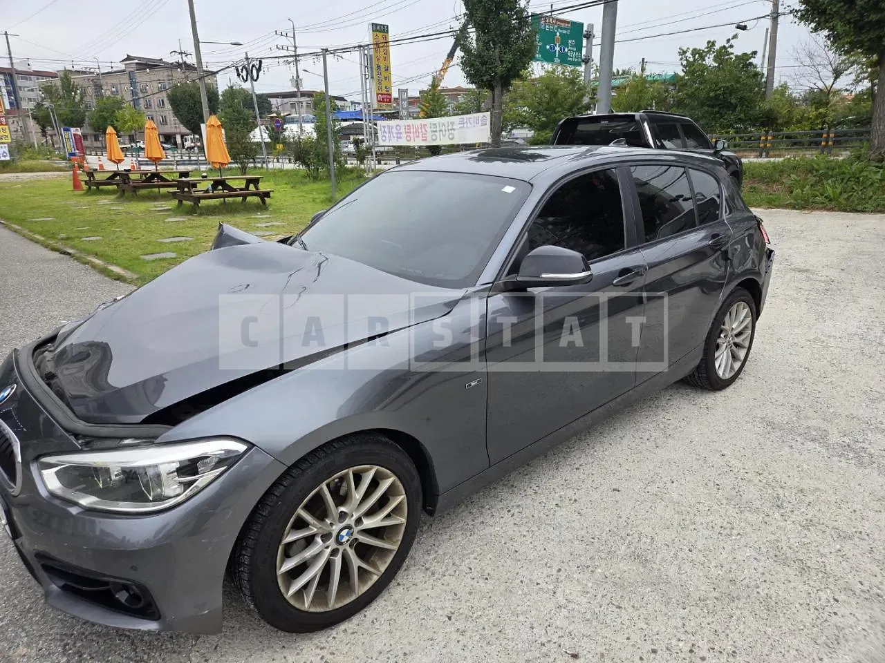 Photo 2 of 10: 2015 BMW 118d, VIN WBA1S5105GP765407 — Korean insurance auction