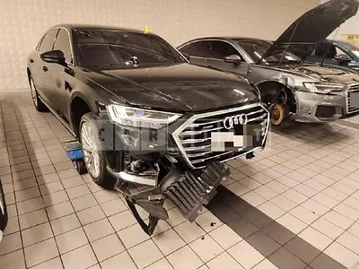 Photo 1 of 38: 2020 Audi A8L 50 TDI quattro, VIN WAUZZZF83LN013506 — Korean insurance auction