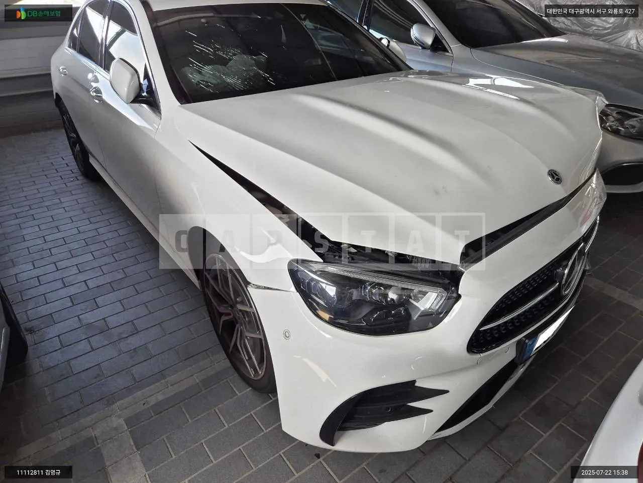 Photo 2 of 11: 2022 Mercedes-Benz E220d, VIN W1KZF0FB1NB021911 — Korean insurance auction