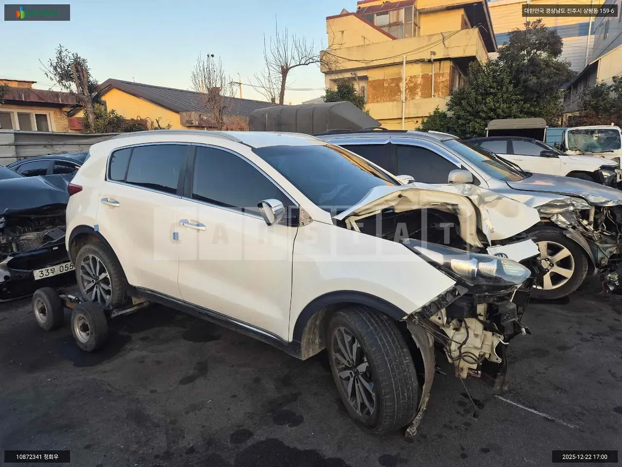 Photo 2 of 9: 2016 Kia Sportage, VIN KNAP6815GGK036972 — Korean insurance auction