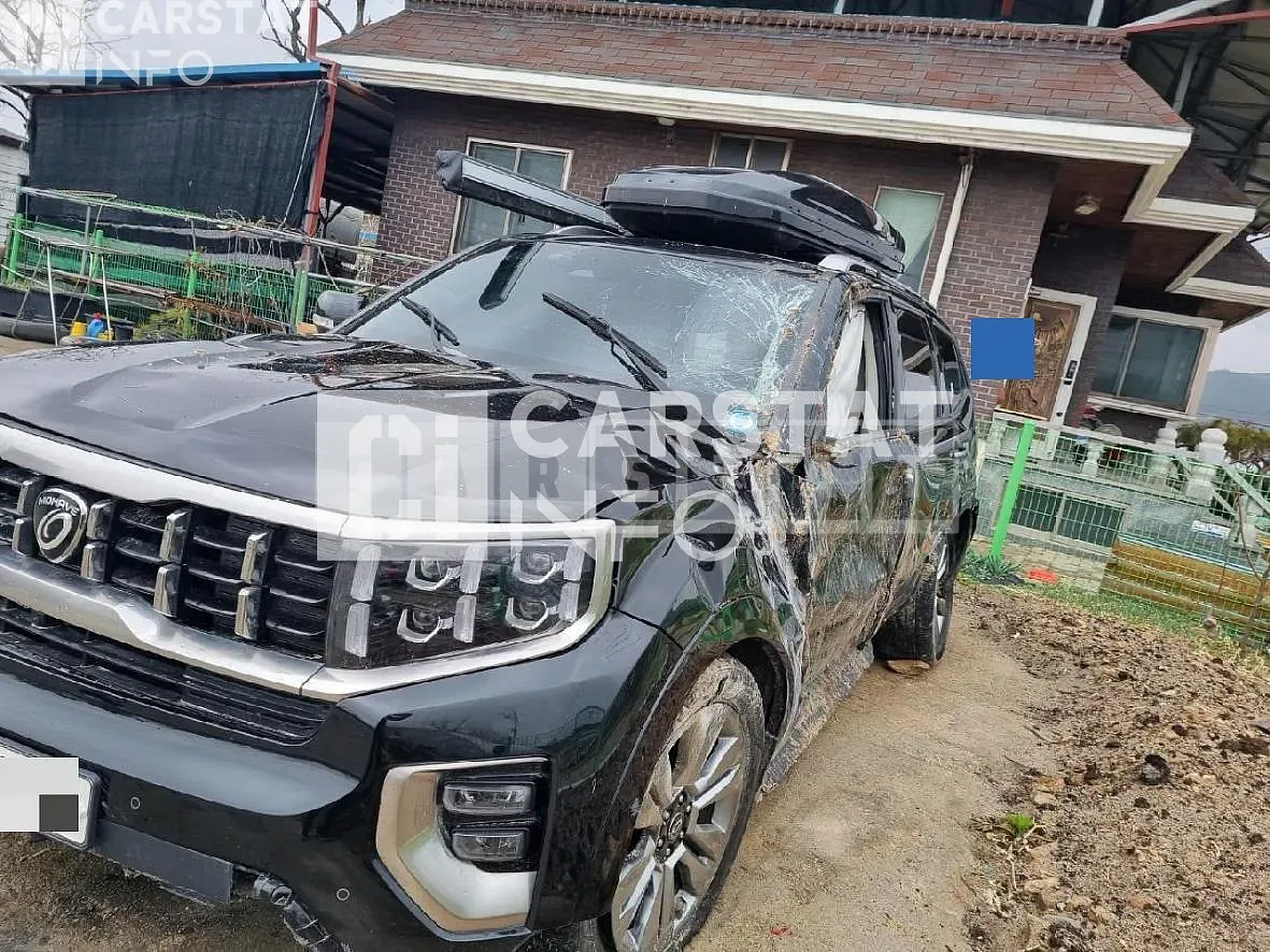 Photo 2 of 24: 2019 Kia Mojave 3.0 (4WD), VIN KNAKN814DLA195428 — Korean insurance auction