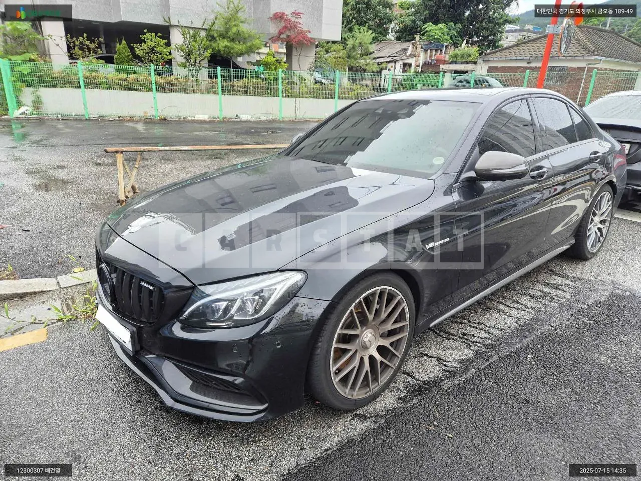 Photo 2 of 39: 2015 Mercedes-Benz C63, VIN WDDWF8GB8GF238240 — Korean insurance auction