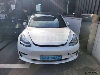 Photo 1 of 32: 2020 Tesla Model 3 Standard Rangeplus RWD, VIN 5YJ3E1EA5LF756516 — Korean insurance auction