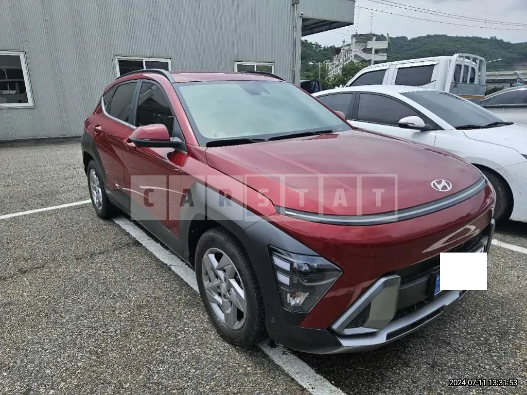 Photo 2 of 26: 2024 Hyundai Kona, VIN KMHHC813BRU104610 — Korean insurance auction