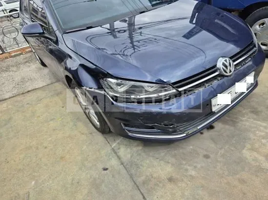 Photo 2 of 3: 2015 Volkswagen Golf 2.0 TDI BMT, VIN WVWZZZAUZFW096375 — Korean insurance auction