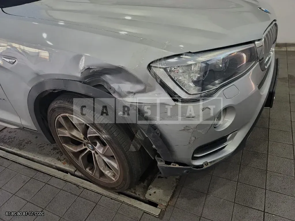 Photo 2 of 9: 2016 BMW X3 xDrive 20d, VIN WBAWZ5103G0S23412 — Korean insurance auction