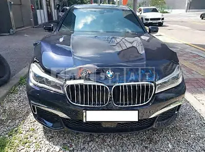 Photo 1 of 33: 2018 BMW 730Ld xDrive M Sport Package, VIN WBA7G610XJB074198 — Korean insurance auction