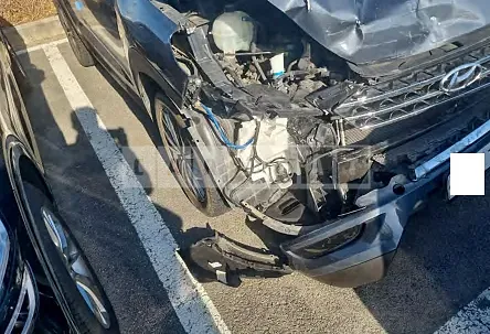 Photo 2 of 14: 2019 Hyundai Tucson, VIN KMHJ5812GKU075840 — Korean insurance auction