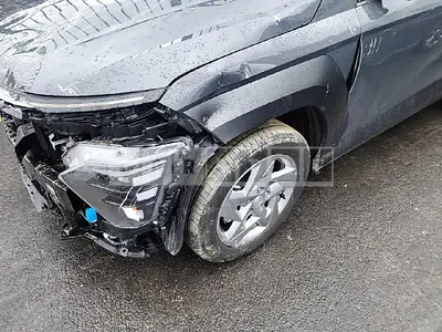 Photo 1 of 26: 2023 Hyundai Kona Hybrid, VIN KMHHC811GPU019438 — Korean insurance auction