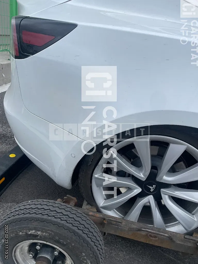 Photo 2 of 24: 2020 Tesla Model 3 Standard Range Plus, VIN 5YJ3E1EA5LF756547 — Korean insurance auction
