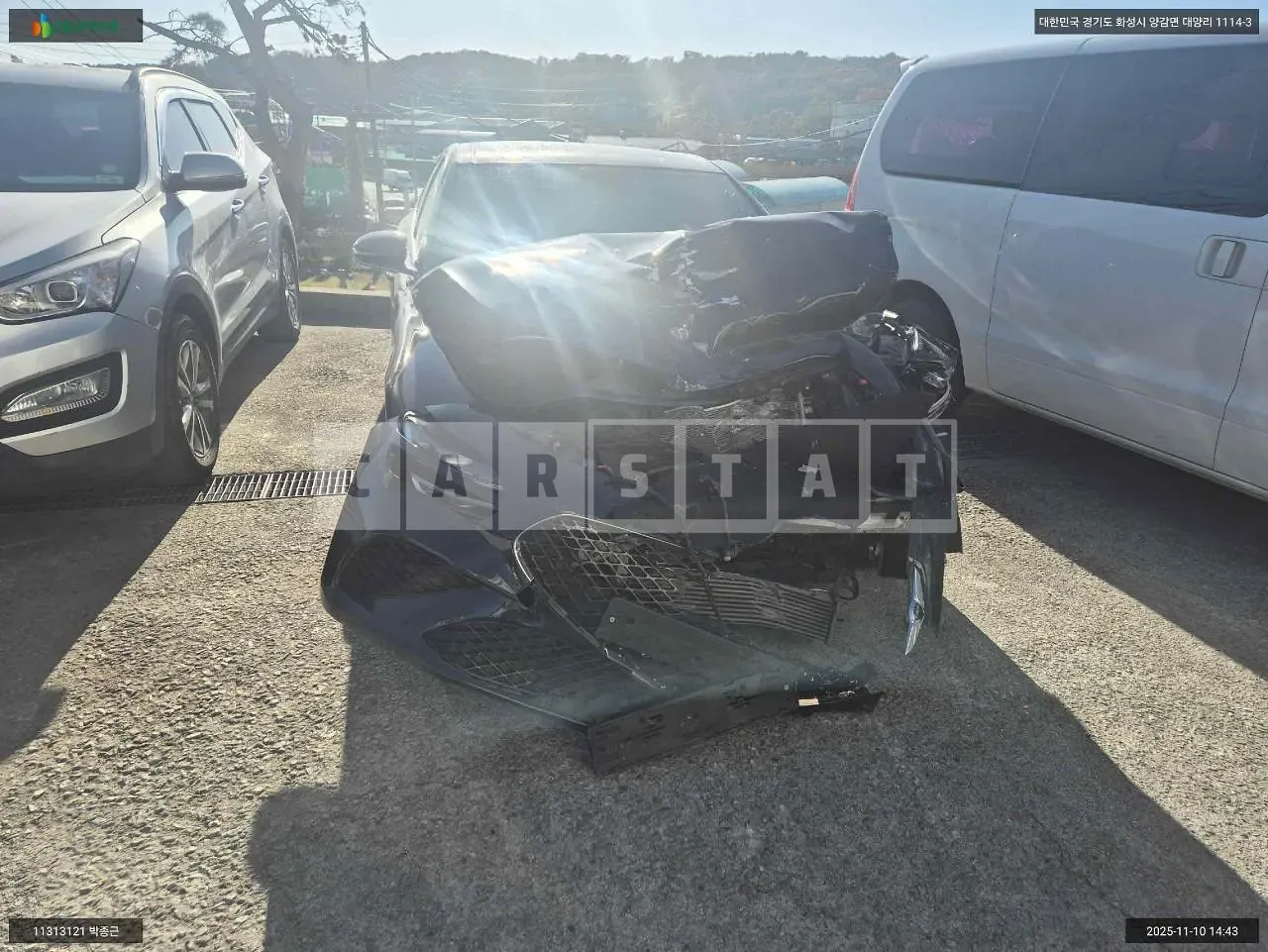 Photo 2 of 17: 2021 Genesis G70, VIN KMTG141ADNU095124 — Korean insurance auction