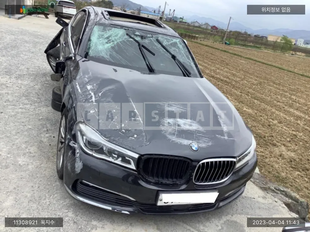 Photo 2 of 10: 2015 BMW 730d xDrive, VIN WBA7C4109GG525326 — Korean insurance auction