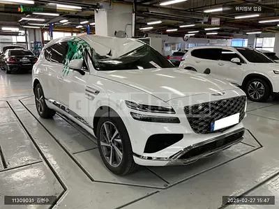 Photo 1 of 12: 2025 Genesis GV80, VIN KMTHA81BDSU264594 — Korean insurance auction