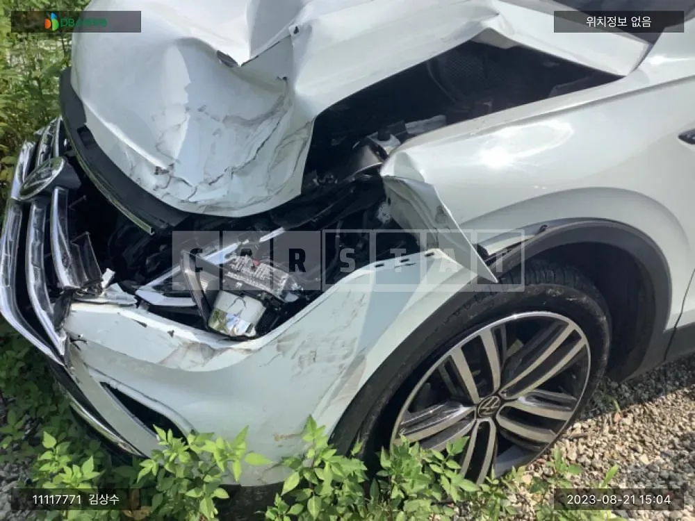 Photo 2 of 10: 2021 Volkswagen Tiguan 2.0 TDI, VIN WVGZZZ5NZMW557235 — Korean insurance auction