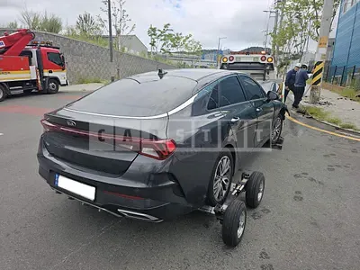 Photo 1 of 18: 2021 Kia K5, VIN KNAG241BBMA144249 — Korean insurance auction
