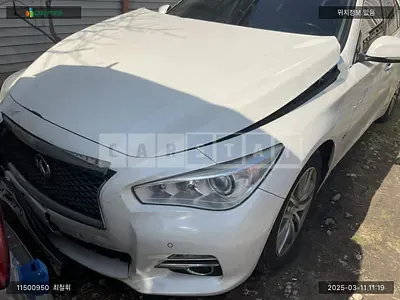 Photo 1 of 13: 2016 Infiniti Nissan Q50 2.2d, VIN JNKDV71E9GM550515 — Korean insurance auction
