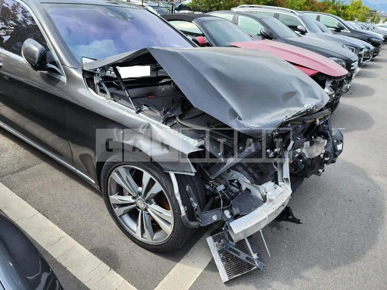 Photo 2 of 25: 2015 Mercedes-Benz S500 4Matic L, VIN WDDUG8FB0FA150557 — Korean insurance auction