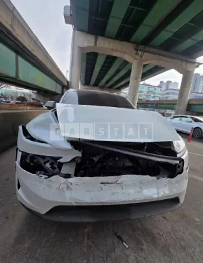 Photo 1 of 34: 2025 Tesla Model Y LongRange — Korean insurance auction