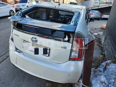 Photo 1 of 14: 2015 Toyota Prius, VIN JTDKN3DU8F1996837 — Korean insurance auction