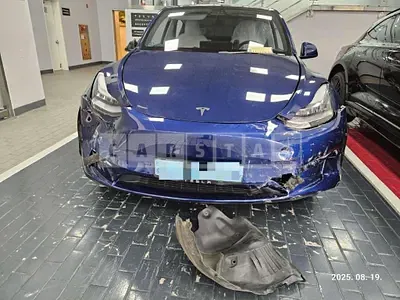 Photo 1 of 45: 2021 Tesla Model Y Standard Range — Korean insurance auction