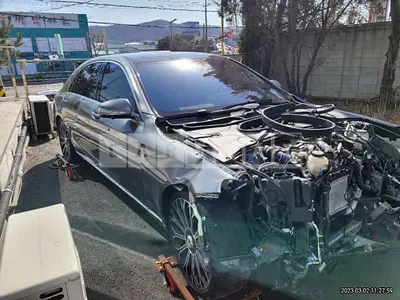 Photo 1 of 18: 2020 Mercedes-Benz S560 e, VIN W1KUG7DB6LA532357 — Korean insurance auction