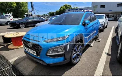 Photo 1 of 6: 2018 Hyundai Kona, VIN KMHK4815GJU015610 — Korean insurance auction