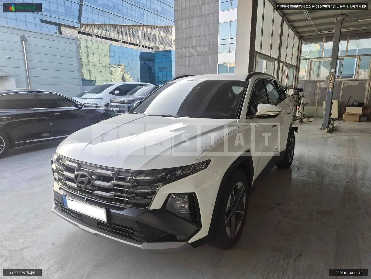 Photo 2 of 15: 2025 Hyundai Tucson Hybrid, VIN KMHJC811BSU367273 — Korean insurance auction
