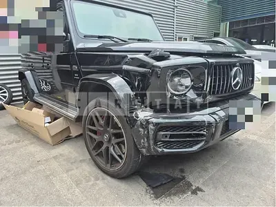 Photo 1 of 34: 2021 Mercedes-Benz AMG G63, VIN W1NYC7GJXMX416810 — Korean insurance auction