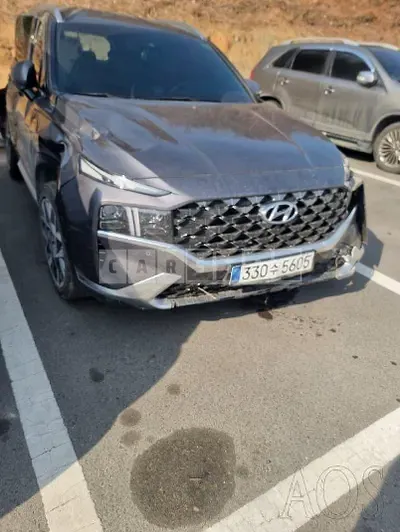 Photo 1 of 15: 2021 Hyundai Santa Fe, VIN KMHS581HGMU341212 — Korean insurance auction