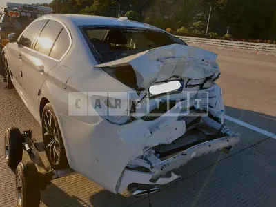 Photo 1 of 9: 2021 BMW 530e, VIN WBA51AG00MCH06596 — Korean insurance auction
