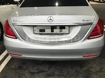 Photo 1 of 29: 2017 Mercedes-Benz S350 d 4Matic L, VIN WDDUG3DB3HA319401 — Korean insurance auction