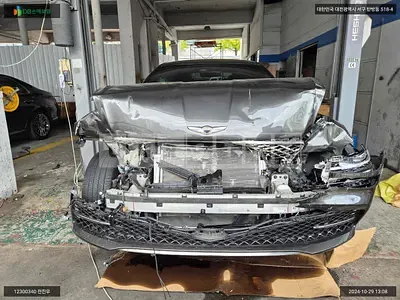 Photo 1 of 24: 2022 Genesis G80, VIN KMTGB41CBNU150275 — Korean insurance auction