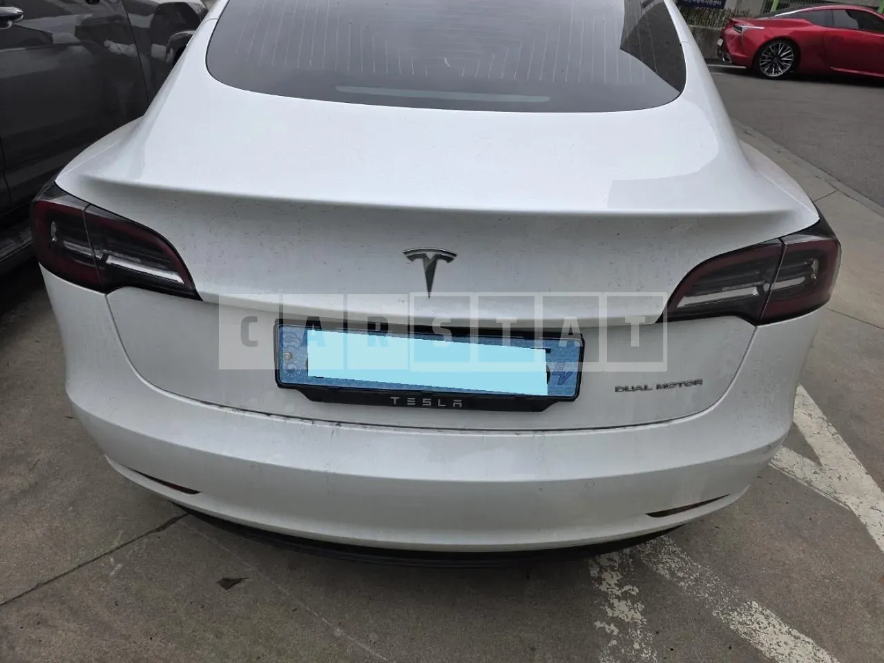 Photo 2 of 8: 2020 Tesla Model 3 Long Range, VIN 5YJ3E1EB0LF726865 — Korean insurance auction